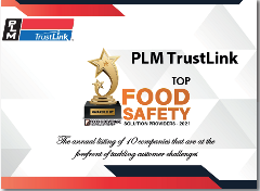 PLM is a Top Food Safety Solution Provider for 2021